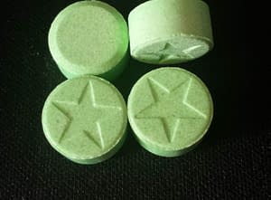 Buy Green Star 254mg ecstasy pills